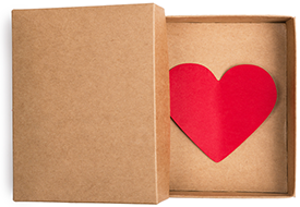 Valentine in Storage Box