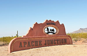 Apache Junction Self Storage Sign